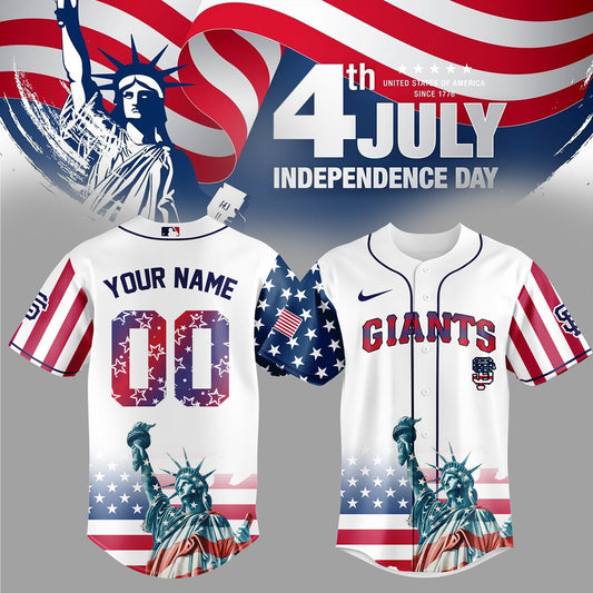 Limited Edition San Francisco Giants independence DAY Jersey