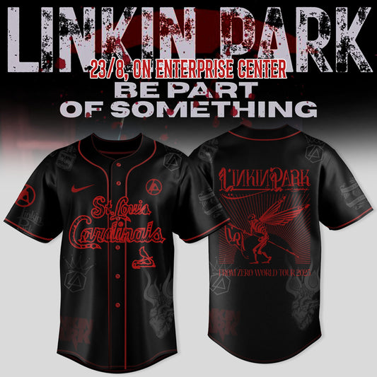 St. Louis Cardinals x LINKIN PARK: From Zero World Tour 2025 Jersey