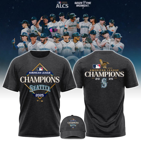 Seattle Mariners – 2025 American League Champions Tshirt