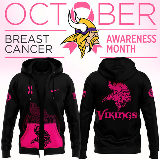 Men’s Black Minnesota Vikings 2024 Crucial Catch Club Pullover Hoodie-TS28102202