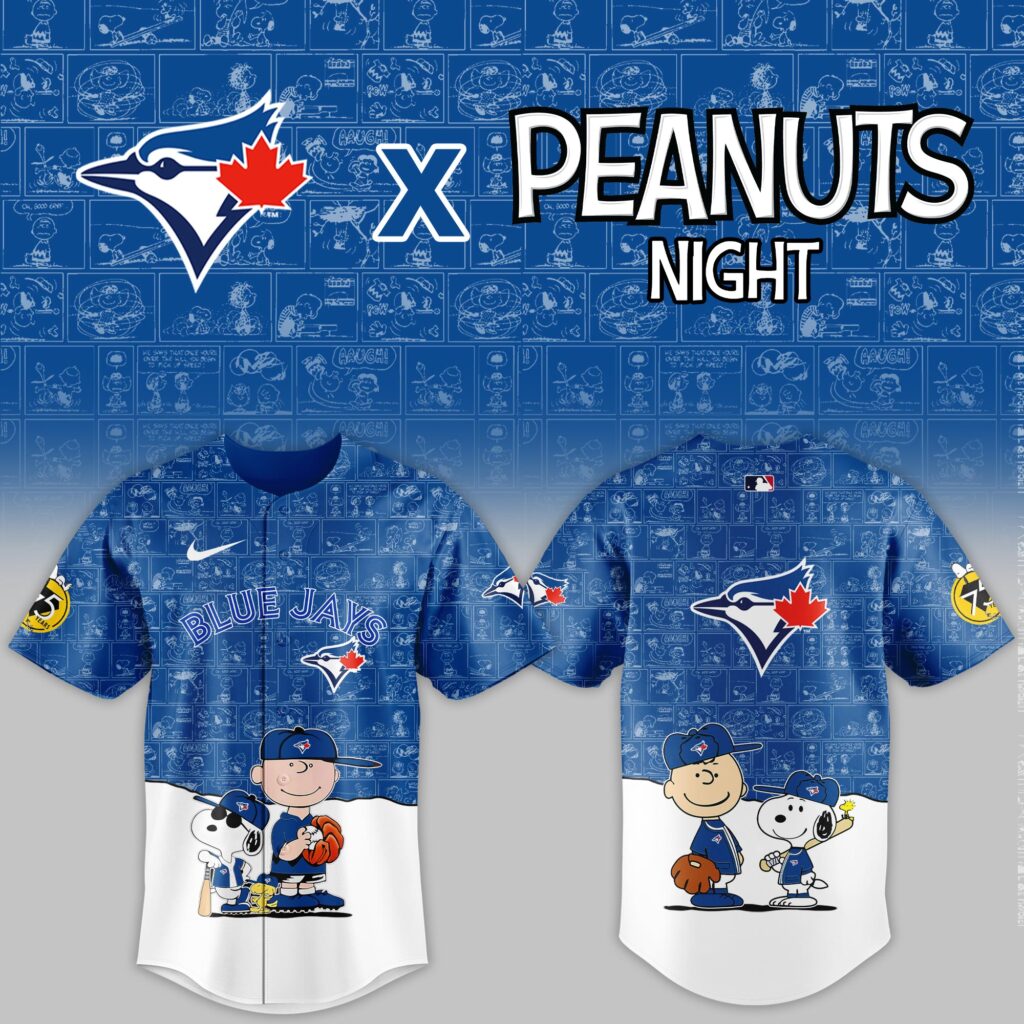 Toronto Blue Jays 2025 Peanuts Night Game Limited Jersey