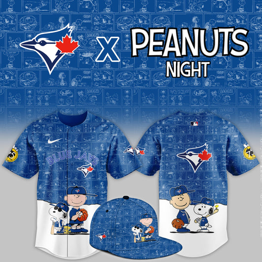 Toronto Blue Jays 2025 Peanuts Night Game Limited Jersey