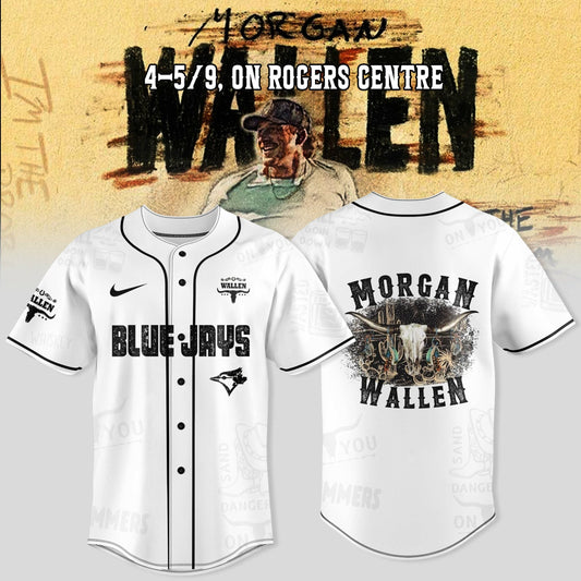 Toronto Blue Jays x Wallen Morgan tour Merch 2025 Jersey