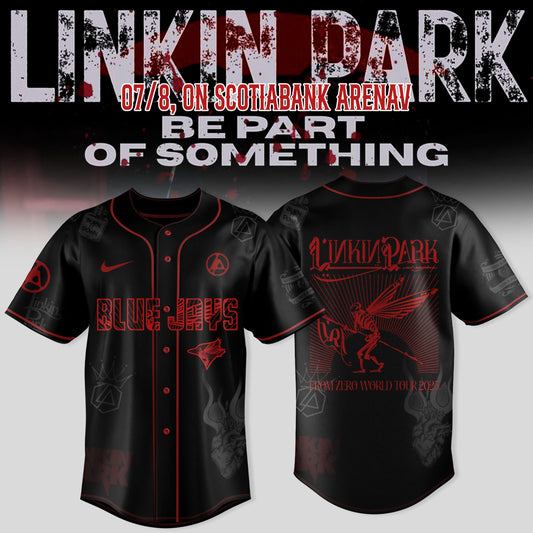 Toronto Blue Jays x LINKIN PARK: From Zero World Tour 2025 Jersey