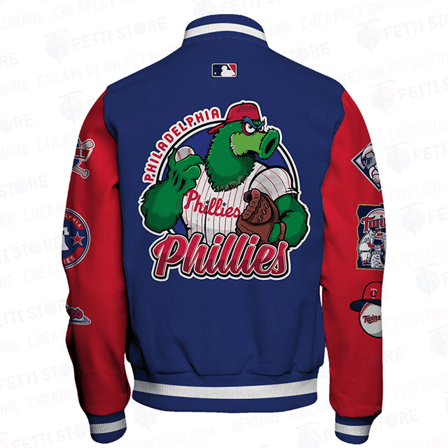 Philadelphia Phillies Major League Baseball Unisex Varsity Jacket