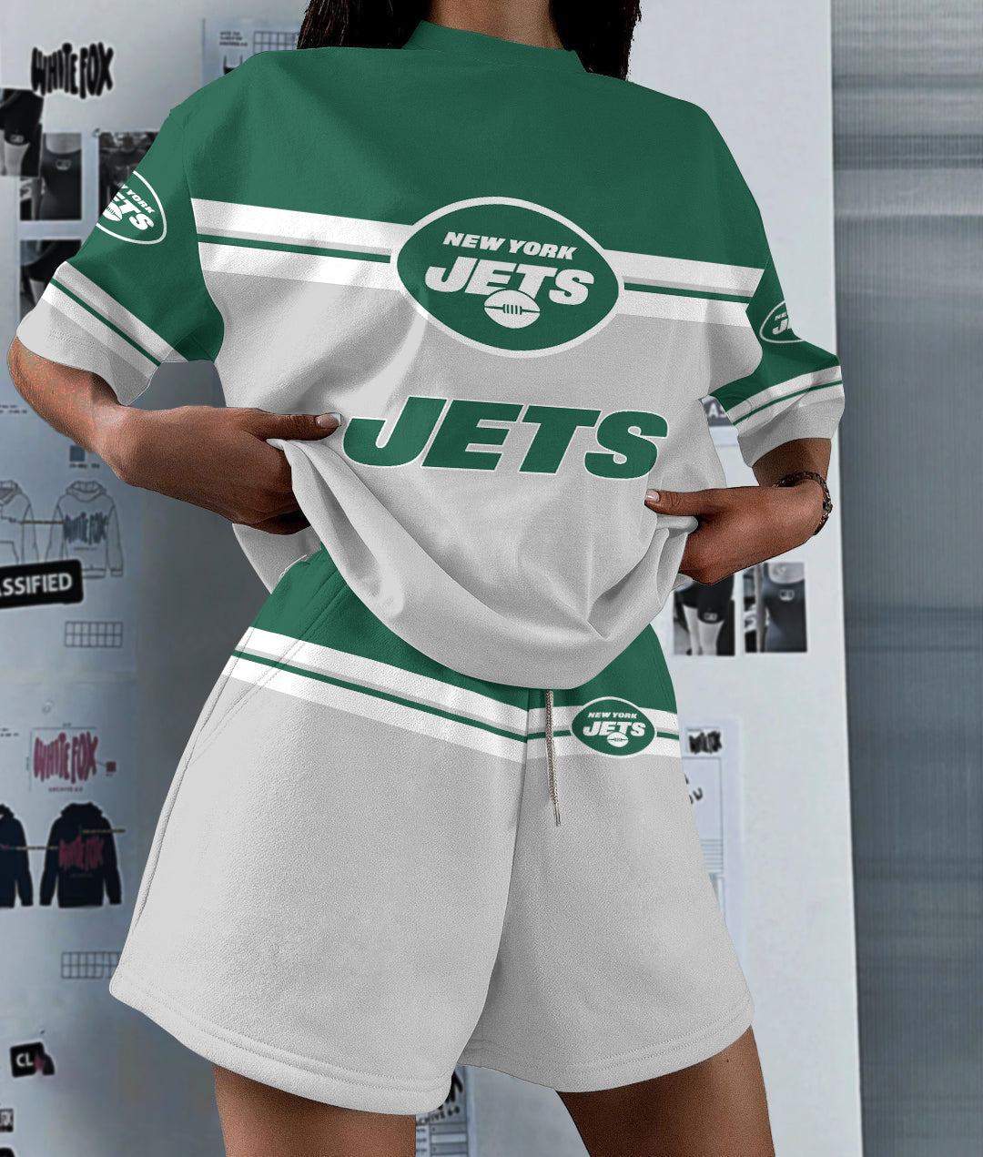 New York Jets Limited Edition Women's T-Shirt & Short Set