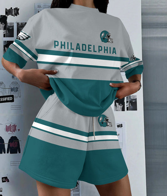 Philadelphia Eagles Limited Edition Women's T-Shirt & Short Set