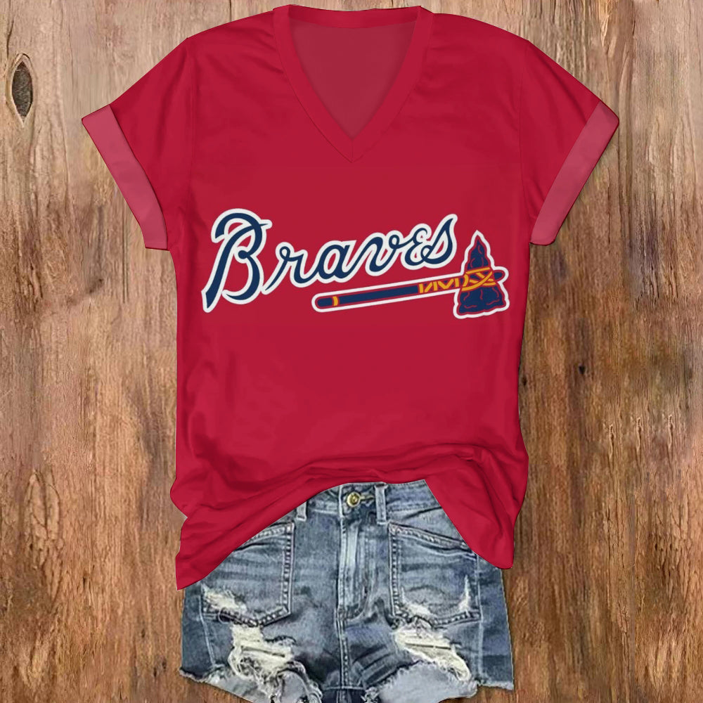 Braves V-Neck T-Shirt