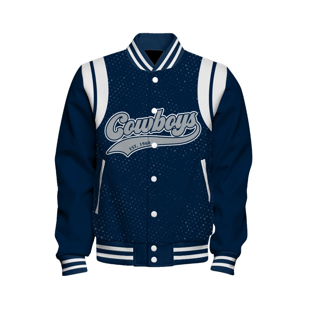 Dallas Cowboys National Football League 2025 Make Your Mark Unisex Varsity Jacket
