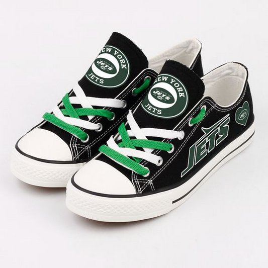 Casual printed low-top canvas shoes unisex