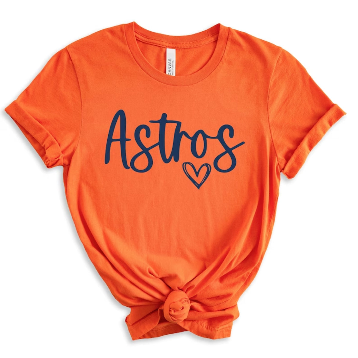 Unisex Letter Print Casual Round-Neck T-Shirt