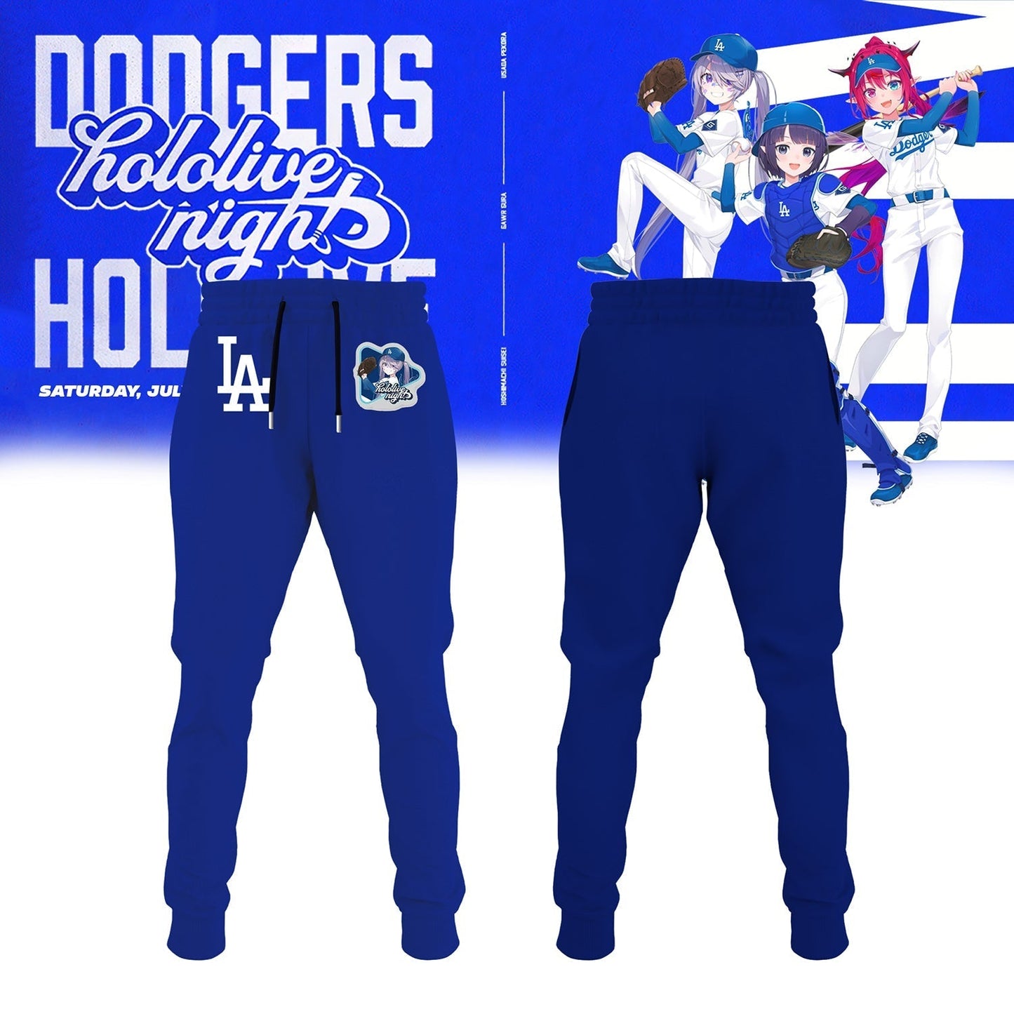 Los Angeles Dodgers _ Hololive Night Biboo Jersey 2025