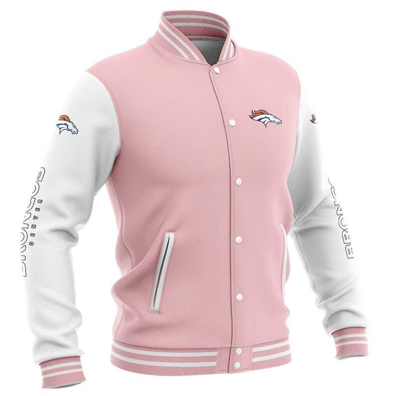 (4 Colors Available)Denver Broncos
Limited Edition Buttoned Baseball Jacket