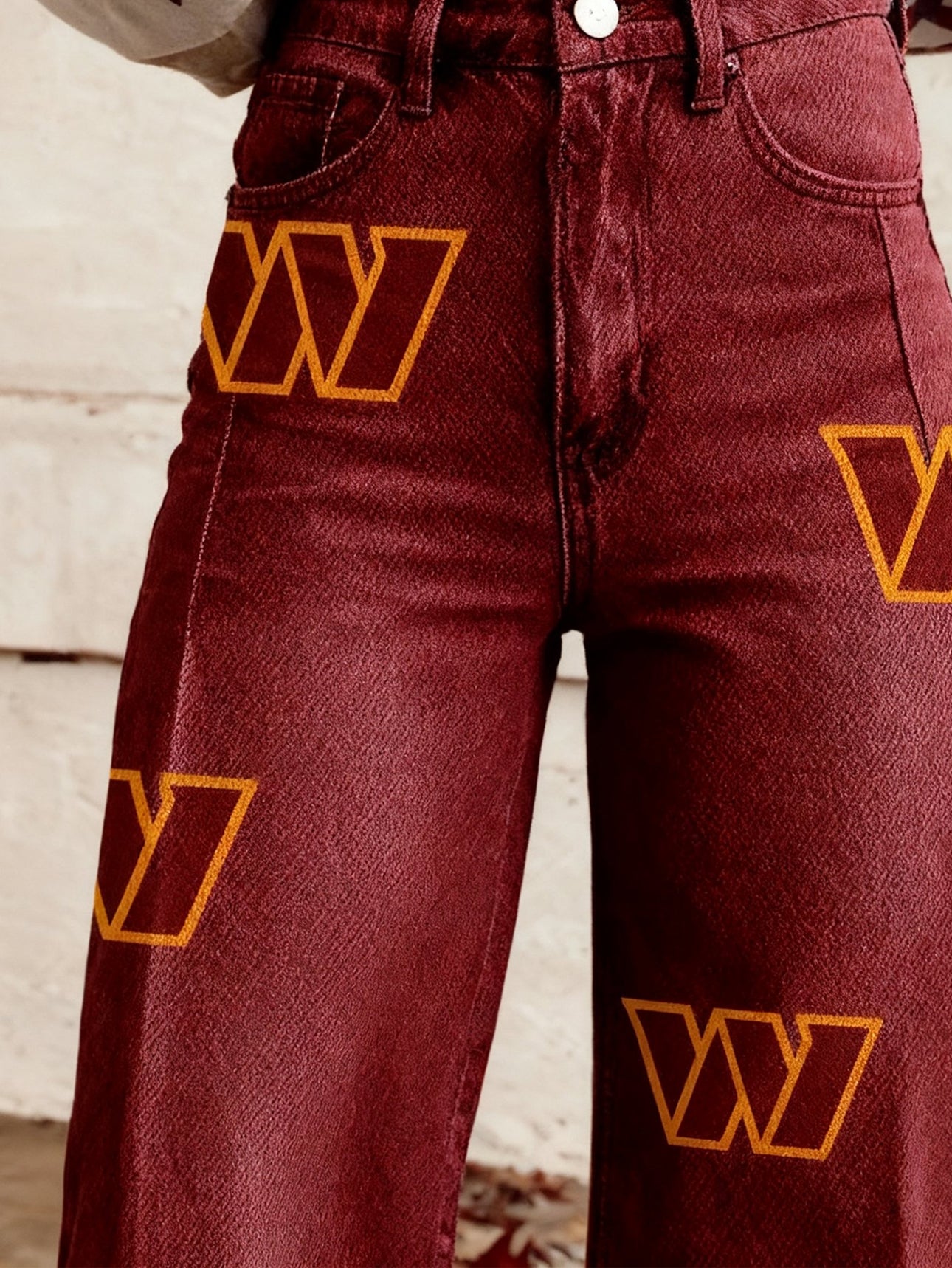 Women's Vintage casual wide LegPants