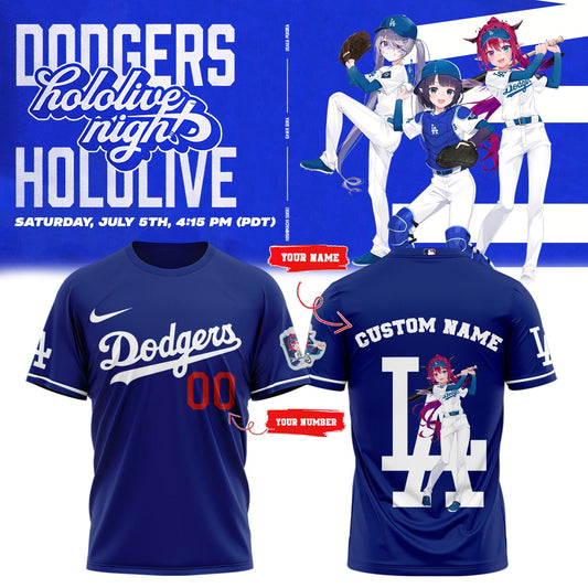 Los Angeles Dodgers _ Hololive Night IRyS Shirts 2025