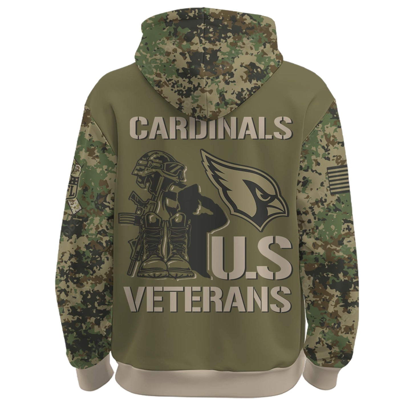 Arizona Cardinals - Veteran Day 2025 Hoodie Limited Edions