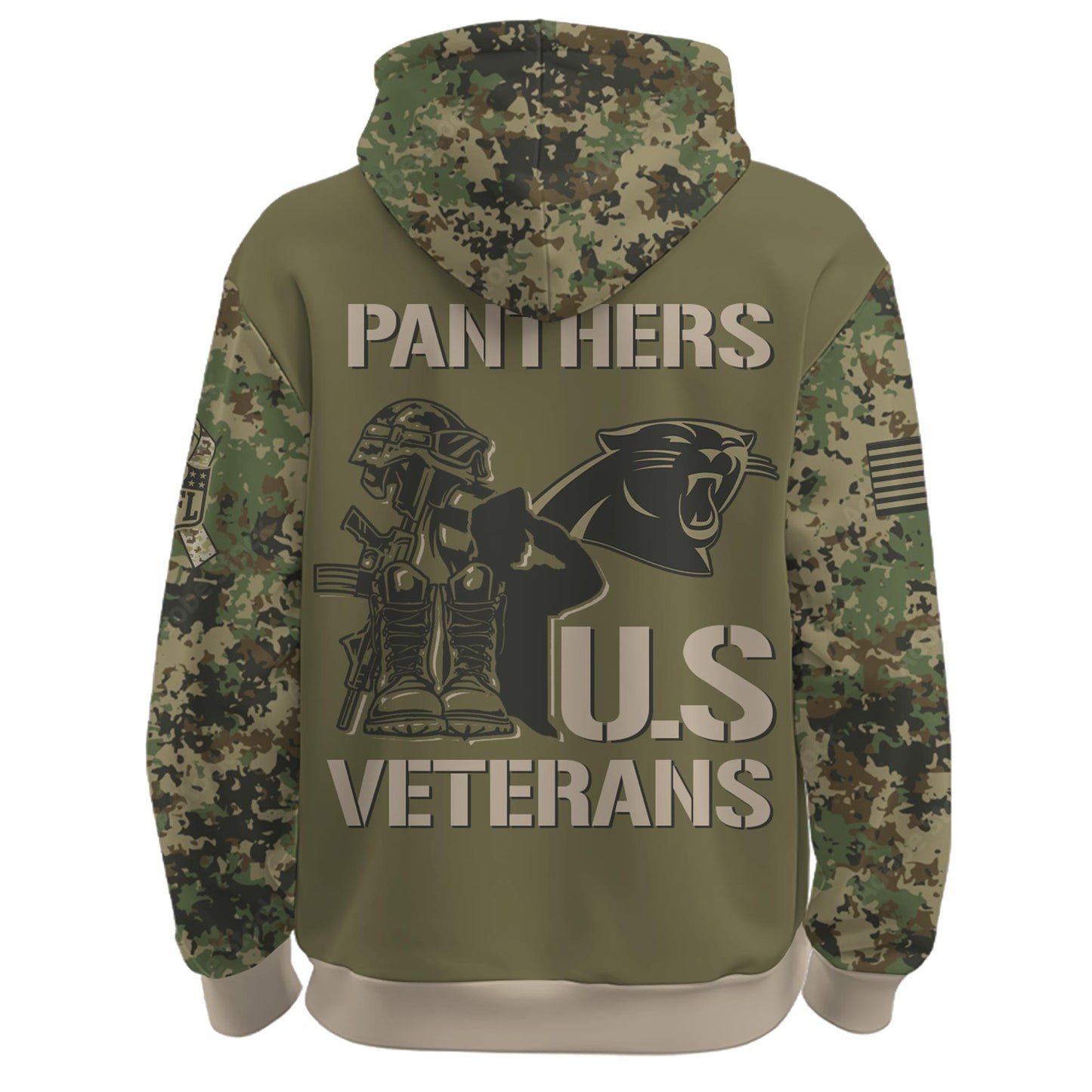 Carolina Panthers - Veteran Day 2025 Hoodie Limited Edions