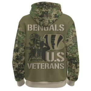 Cincinnati Bengals - Veteran Day 2025 Hoodie Limited Edions