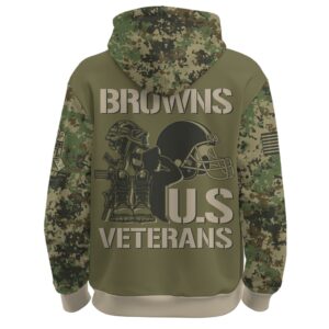 Cleveland Browns - Veteran Day 2025 Hoodie Limited Edions