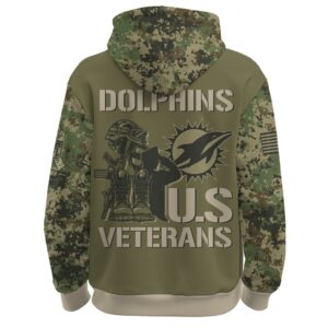 Miami Dolphins - Veteran Day 2025 Hoodie Limited Edions