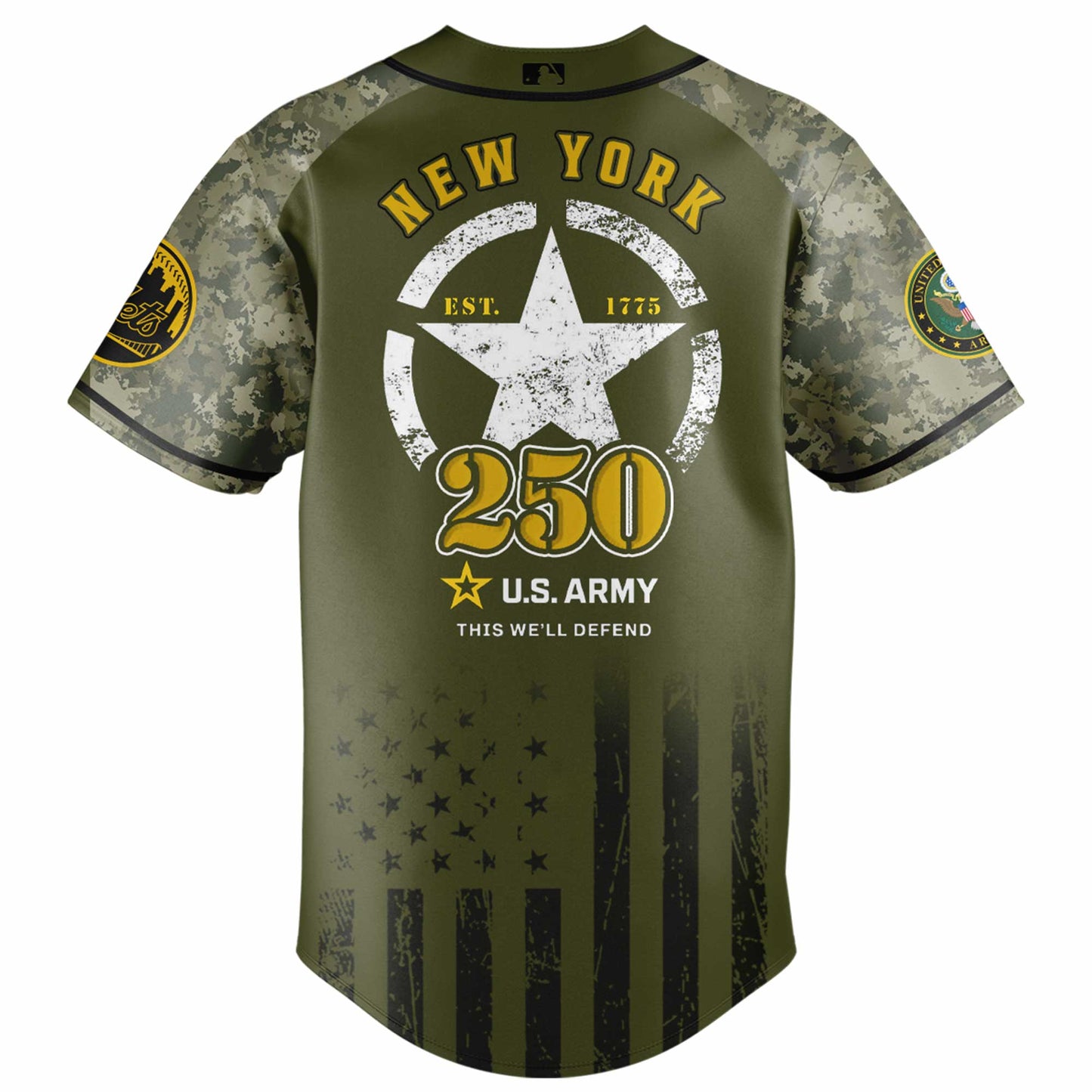 New York Mets MLB x 250 U.S. ARMY Jersey 03