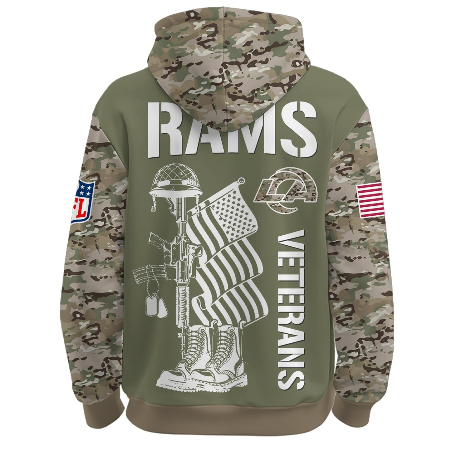 Los Angeles Chargers - Veteran Day 2025 Hoodie Limited Edions