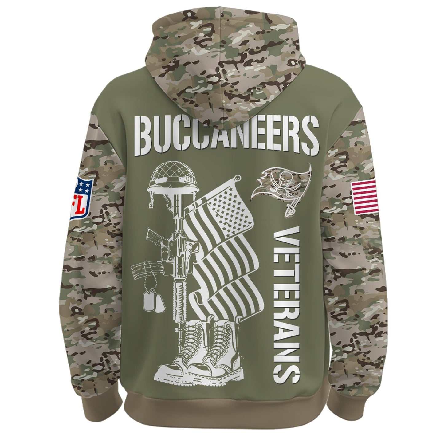 Tampa Bay Buccaneers - Veteran Day 2025 Hoodie Limited Edions