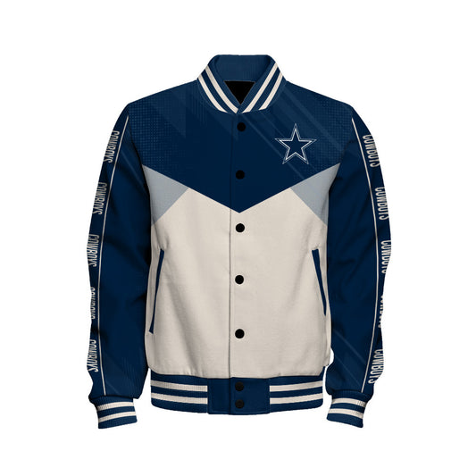 Dallas Cowboys Football Team 2025 - 26 Personality, Outstanding Unisex Varsity Jacket