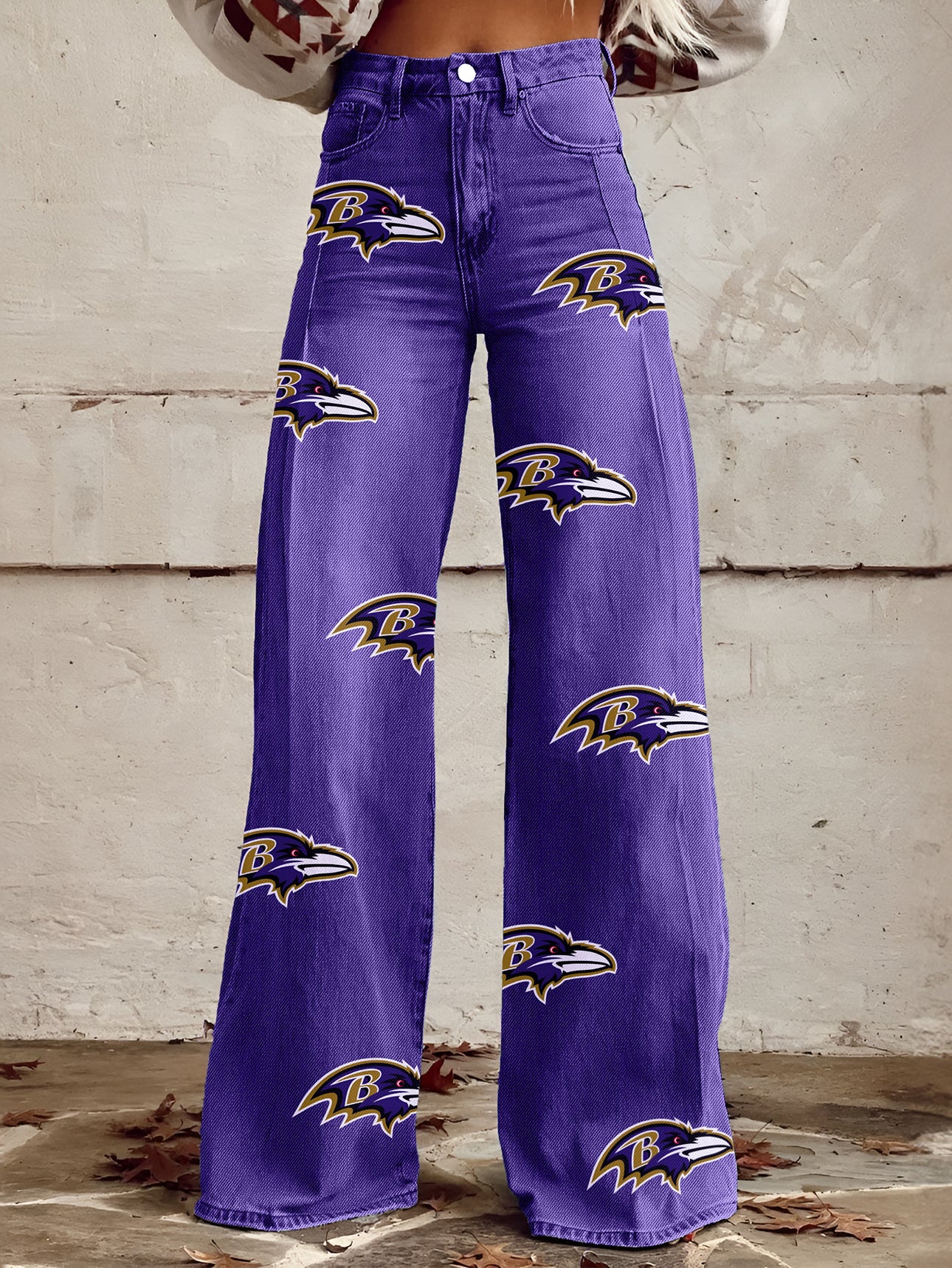 Women's Vintage casual wide LegPants