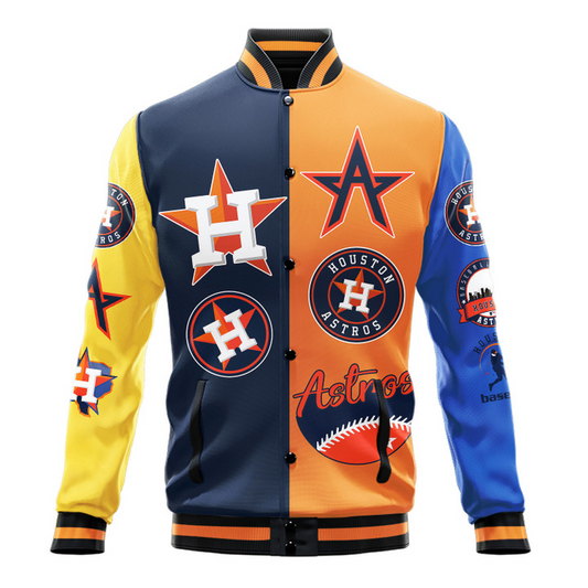 Houston Astros Major League Baseball Unisex Varsity Jacket