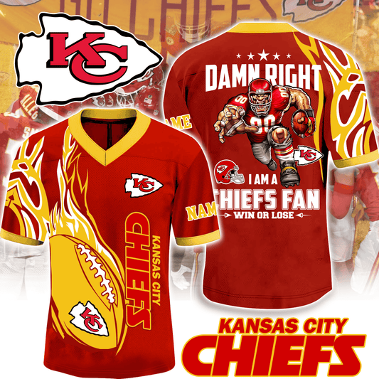 Kansas City Chiefs Fan Jersey
