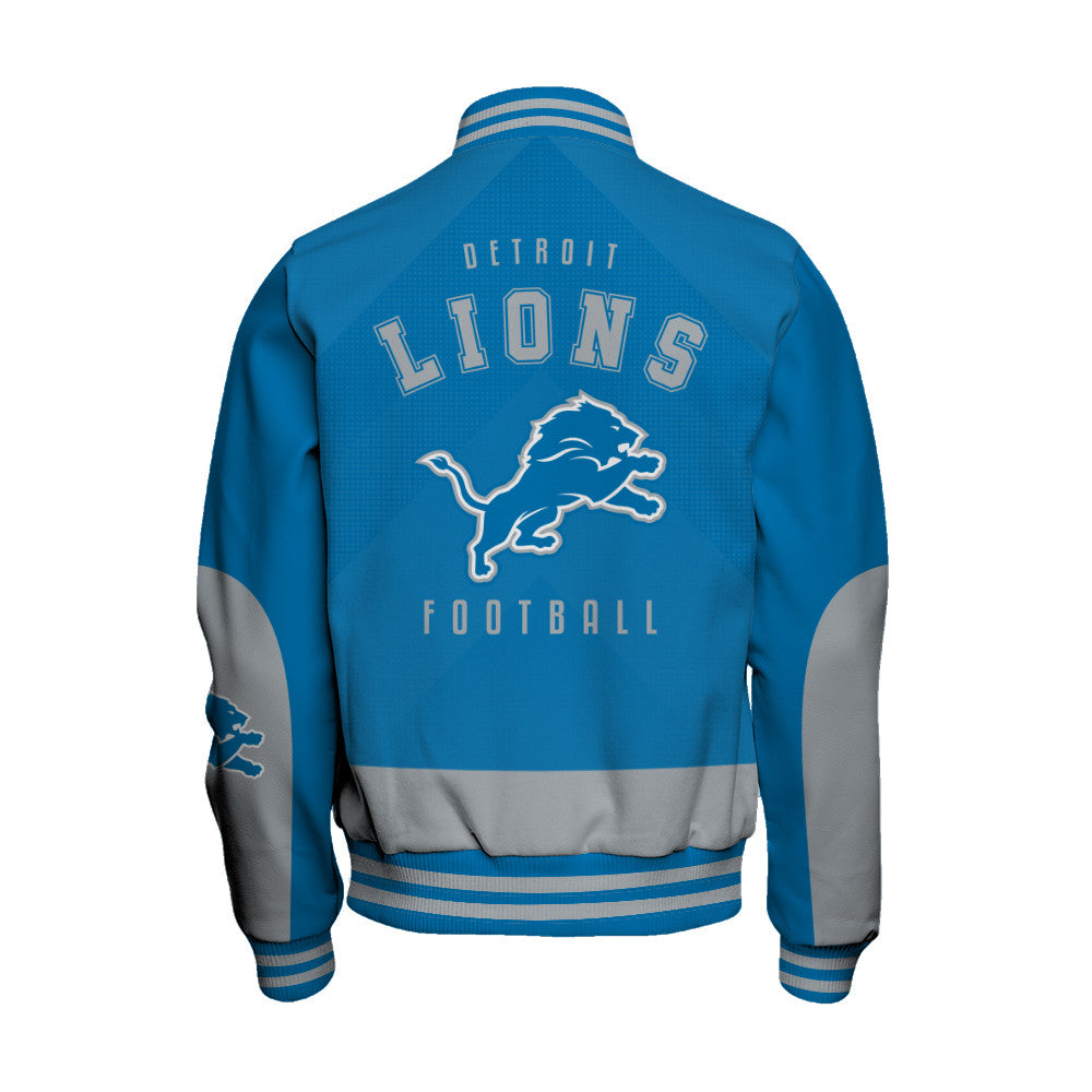 Detroit Lions Football Team 2025 - 26 Stay Ahead Of The Trend Unisex Varsity Jacket