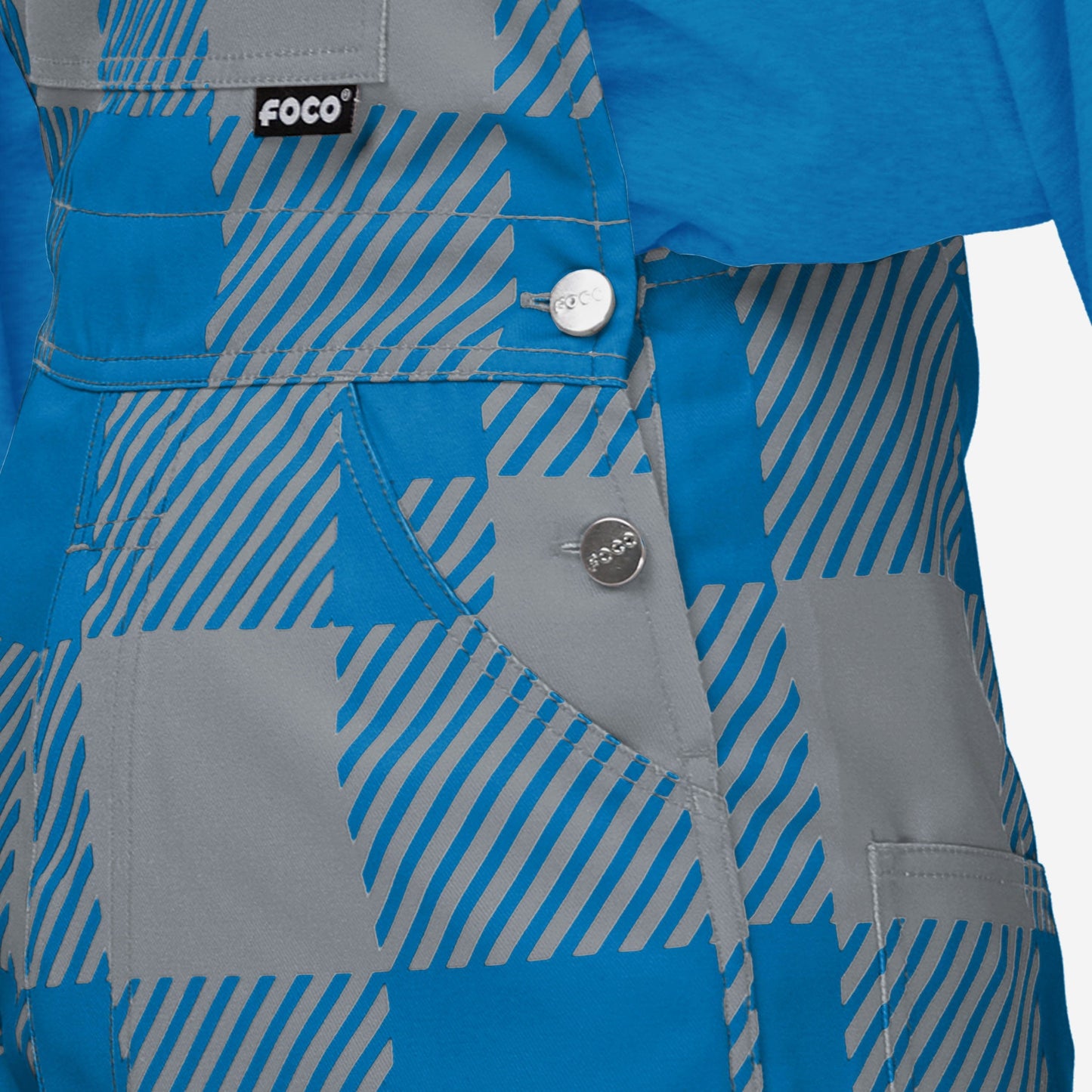 New Womens Plaid Bib Overalls