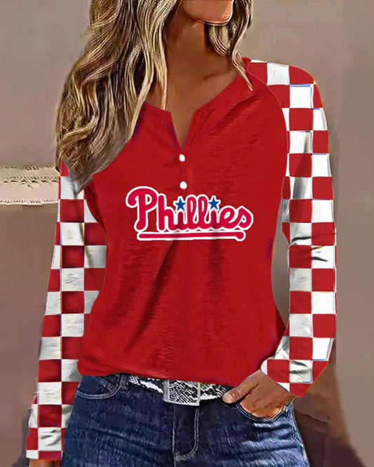 V NECK SHIFT CASUAL BLOUSE