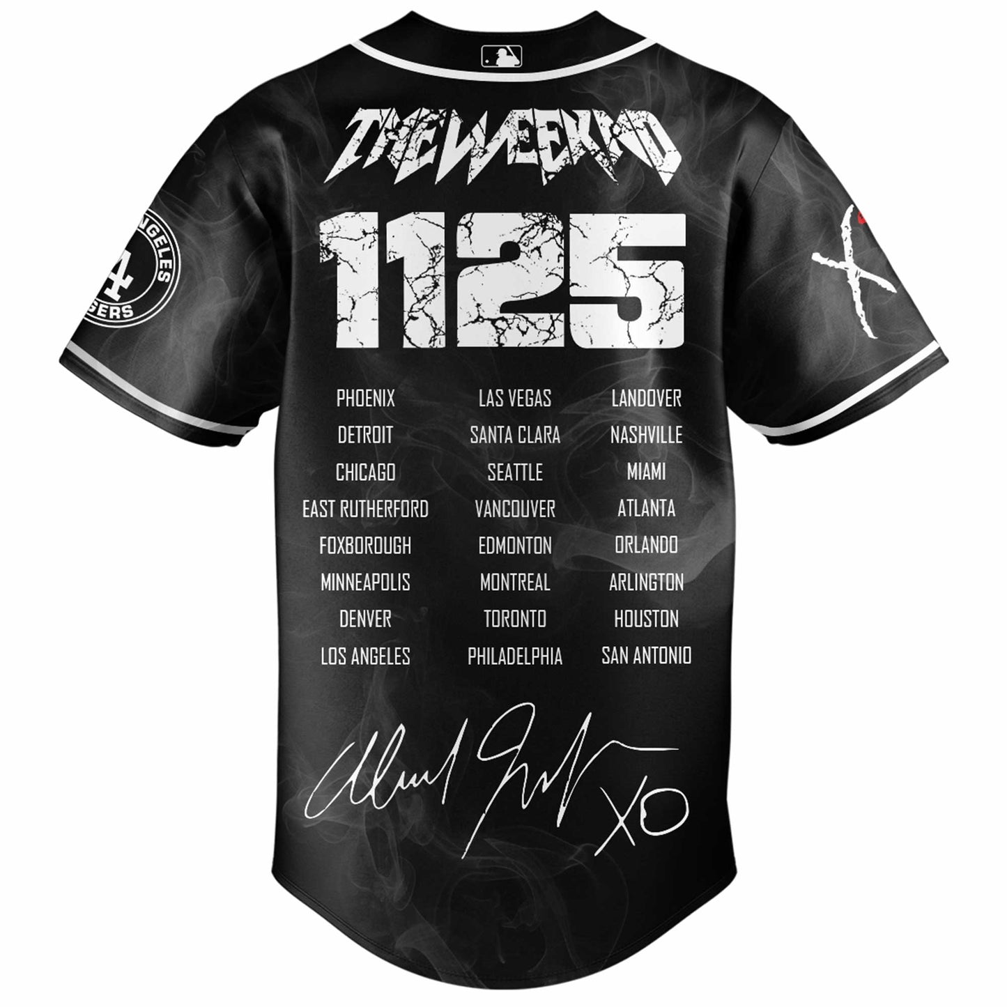 Los Angeles Dodgers x The Weeknd After Hours Til Dawn Jersey Limited Edition