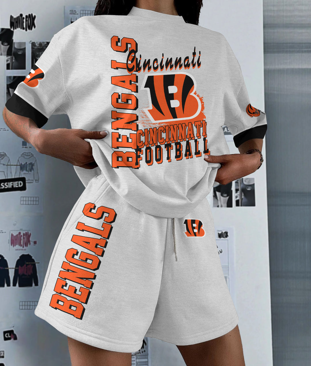 Cincinnati Bengals Limited Edition Women's T-Shirt & Short Set