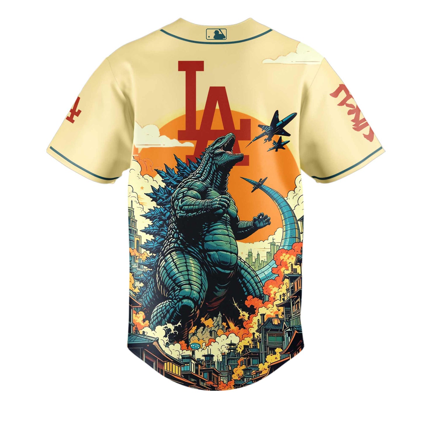 Los Angeles Dodgers Special Godzilla Limited Edition Jersey