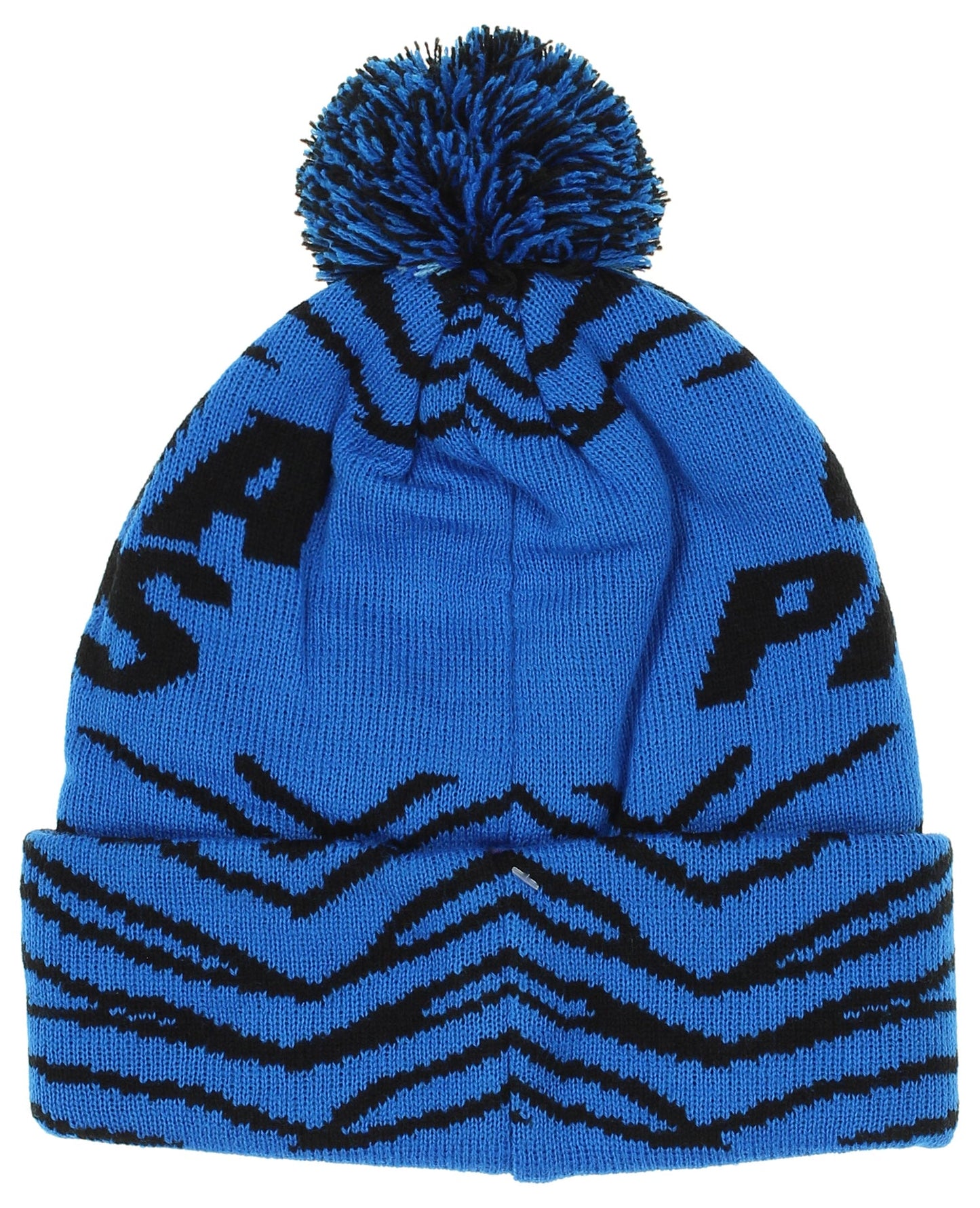 FOCO X Zubaz NFL Collab 3 Pack Glove Scarf & Hat Outdoor Winter Set, Carolina Panthers