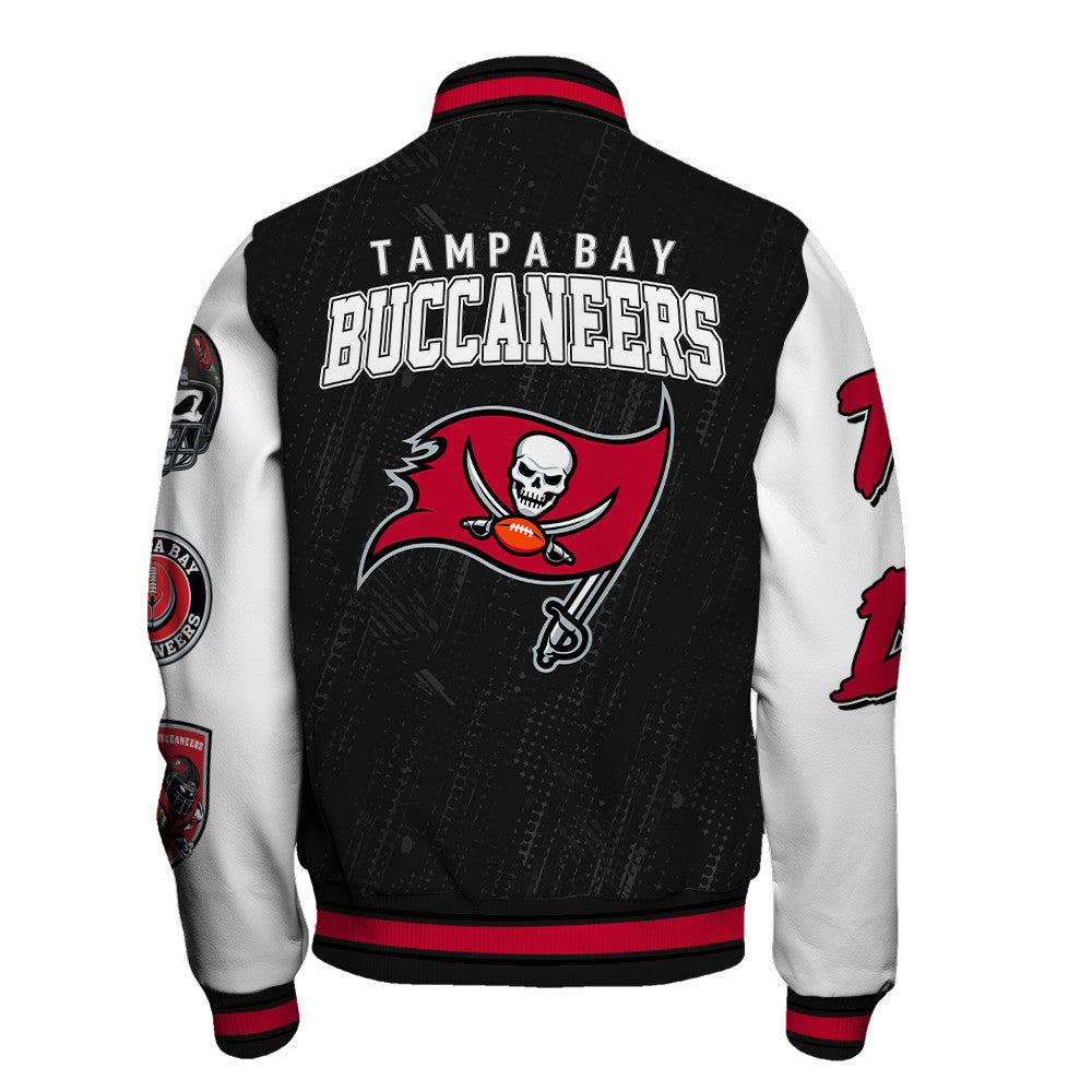 Tampa Bay Buccaneers National Football League Conquer Every Field Unisex Varsity Jacket