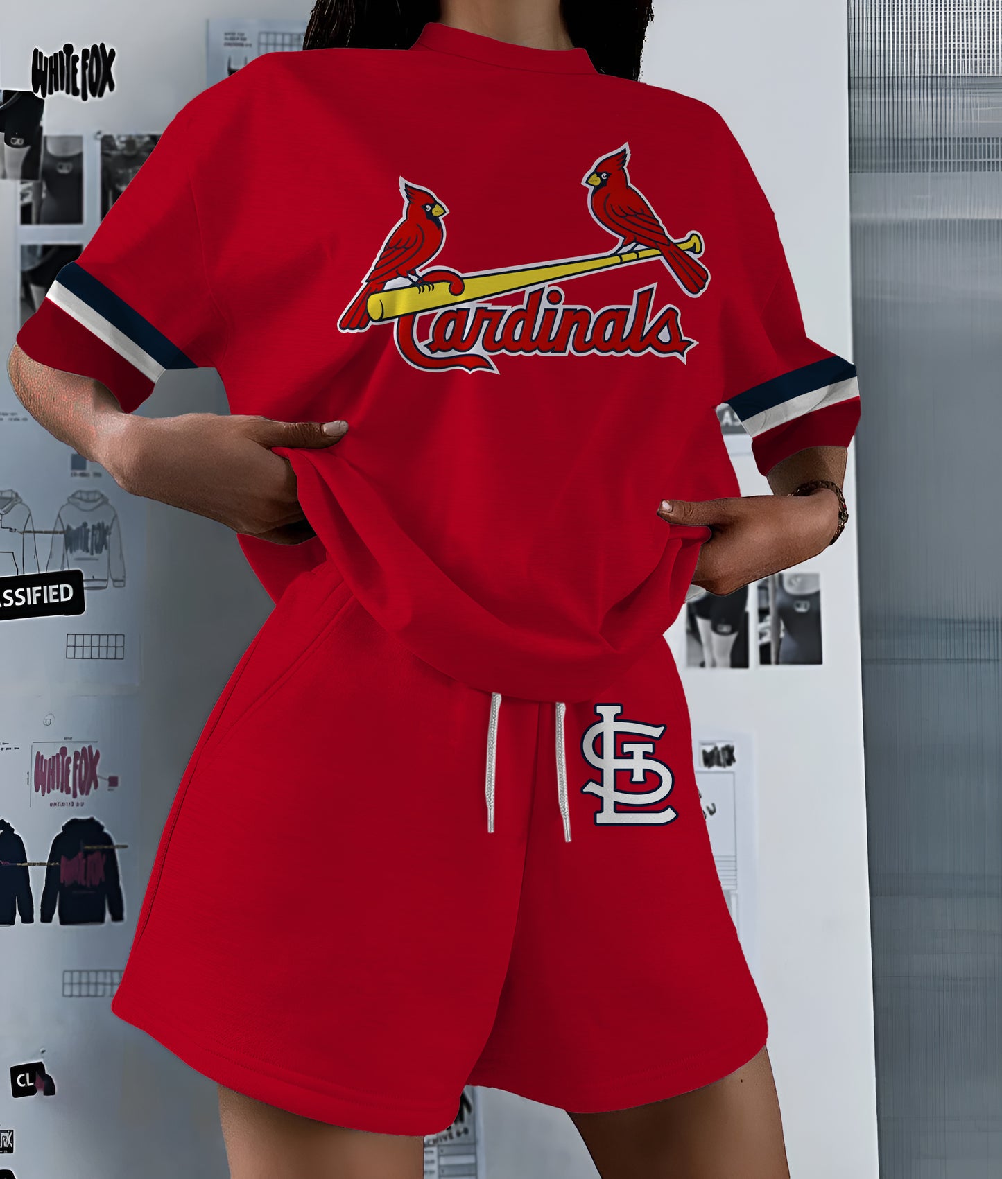 St. Louis Cardinals Limited Edition Women's T-Shirt & Short Set