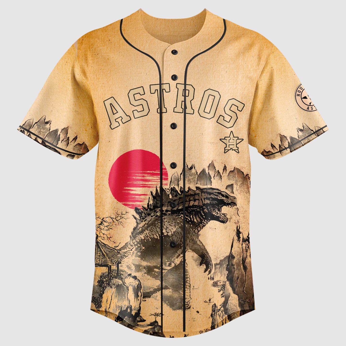 HA x Gojira Baseball Jersey 2025 Limited Edition