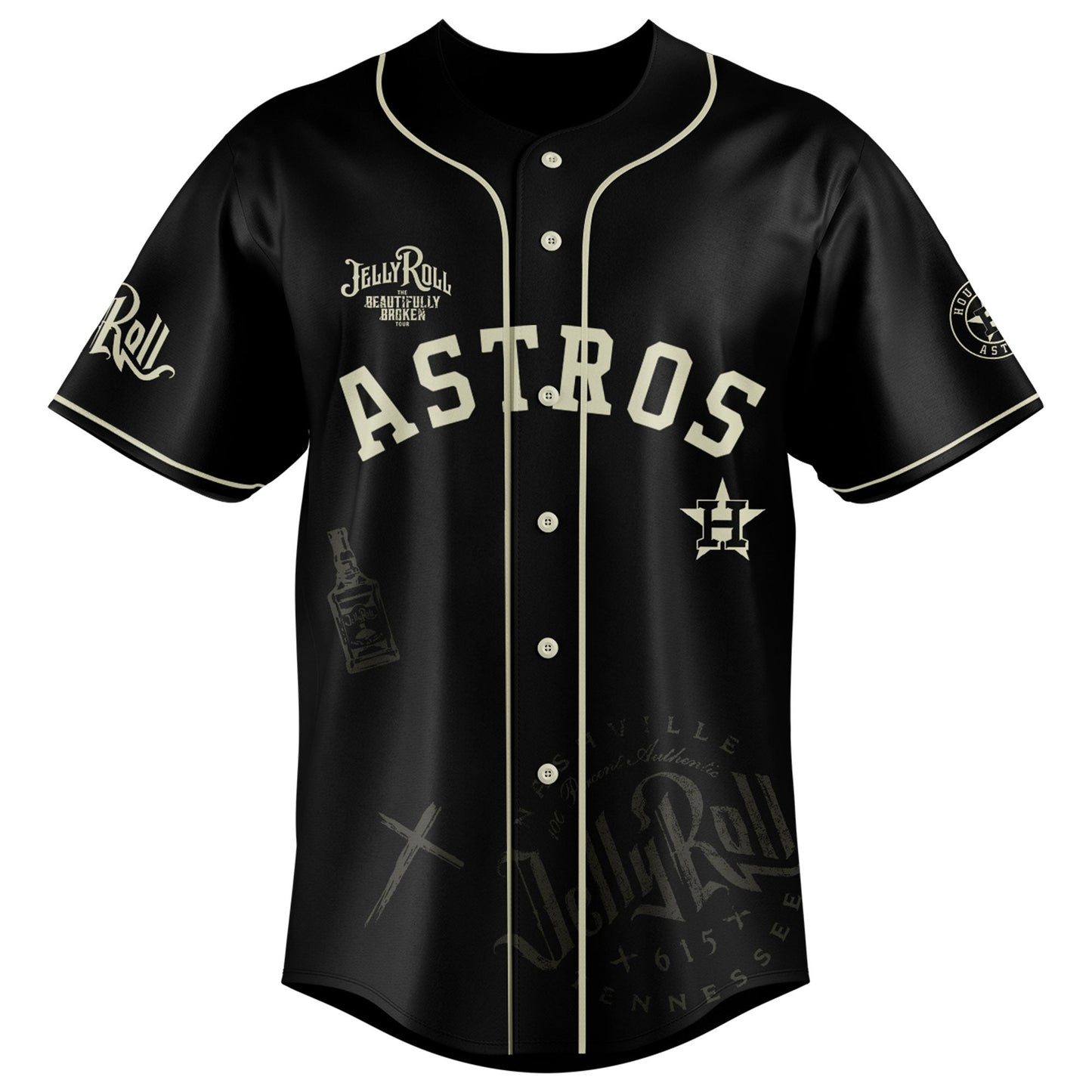 HA x Jelly Roll Baseball Jersey 2025 Limited Edition