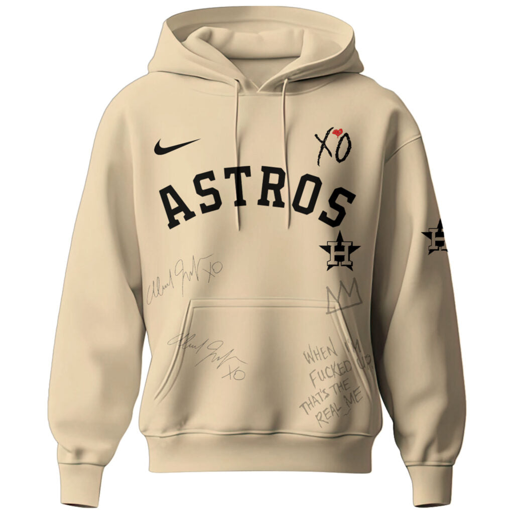 Houston Astros x The Weeknd After Hours Til Dawn Hoodie Limited Edition