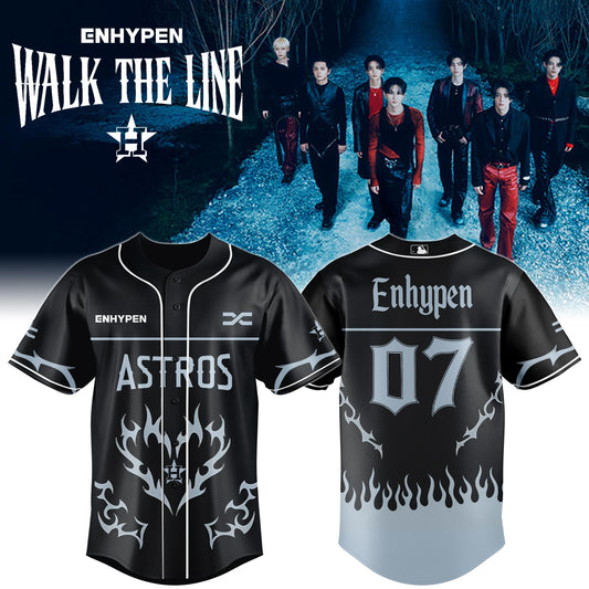 Enhypen Walk The Line Tour 2025 Jersey Editions Limited