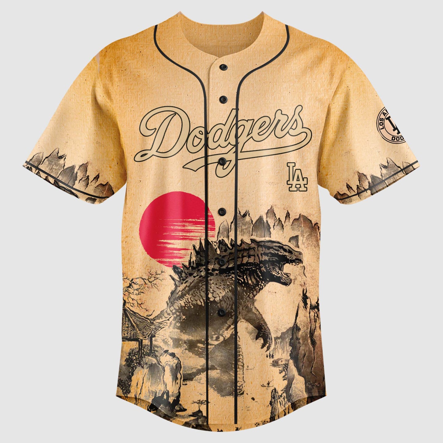 LAD x Gojira Baseball Jersey 2025 Limited Edition