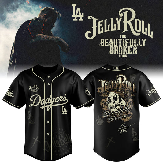 LAD x Jelly Roll Baseball Jersey 2025 Limited Edition