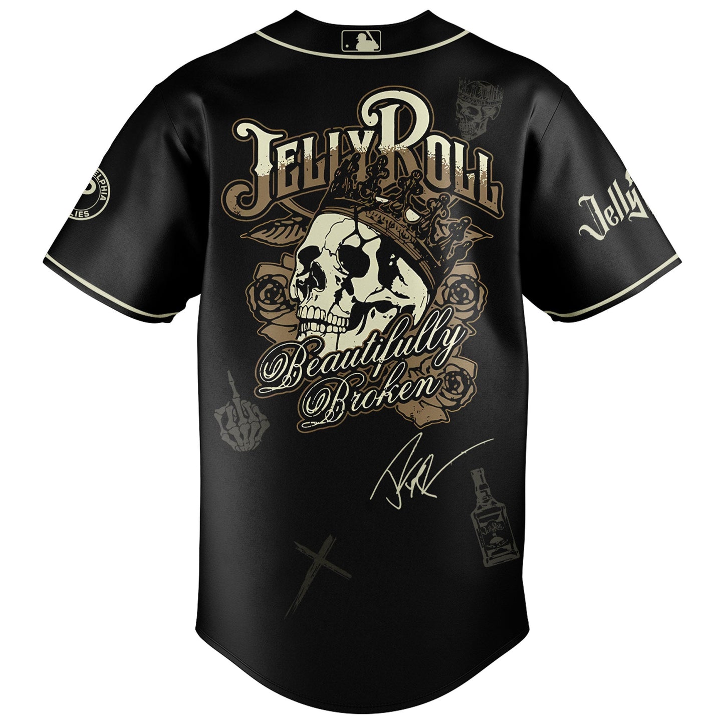 PP x Jelly Roll Baseball Jersey 2025 Limited Edition