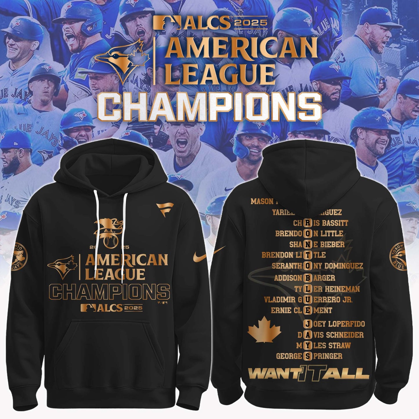 TBJ 2025 American League Champions Hoodie V2