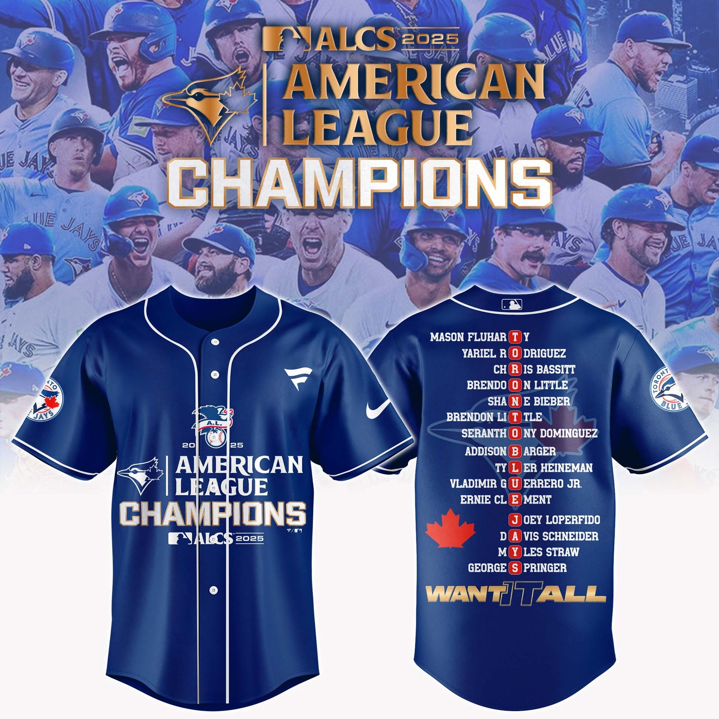 TBJ 2025 American League Champions Tshirt V2
