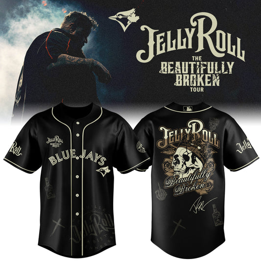 TBJ x Jelly Roll Baseball Jersey 2025 Limited Edition